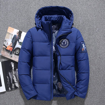 '-20 Degree Down Jacket Male Winter Parkas Men White Duck Down Jacket Hooded Outdoor Thick Warm Padded Snow Coat Oversize M-4XL