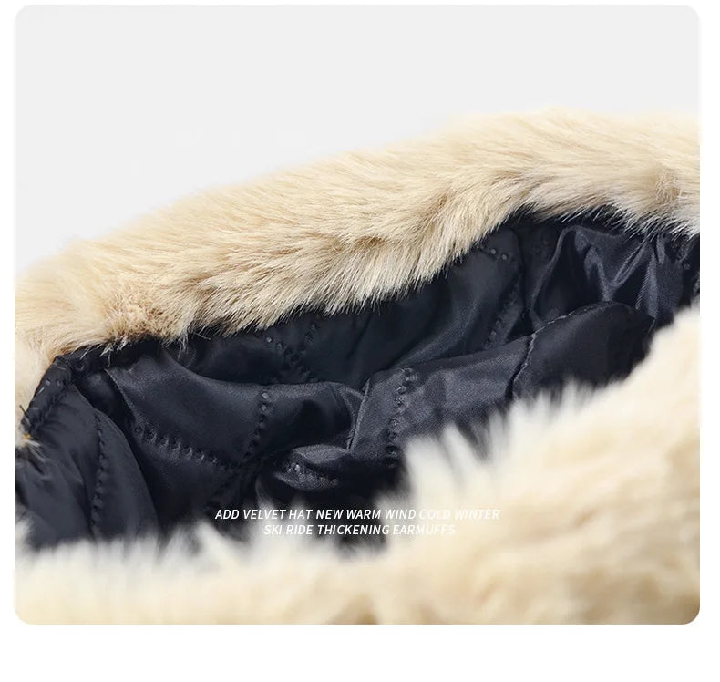 Bomber Hat Men Women Thick Warm Russian Ushanka Fur Hat Fashion Male Female Winter Hat Black Grey Earflap Ski Russian Cap