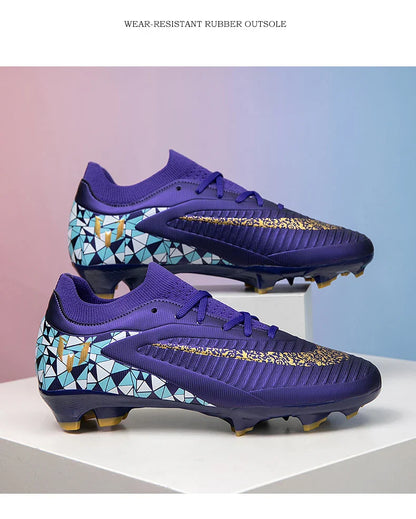 New Kid Match Boys Professional Non-Slip Comfortable Football Boots Sneakers Match Soccer Shoes Outdoor Sports Shoes Unisex