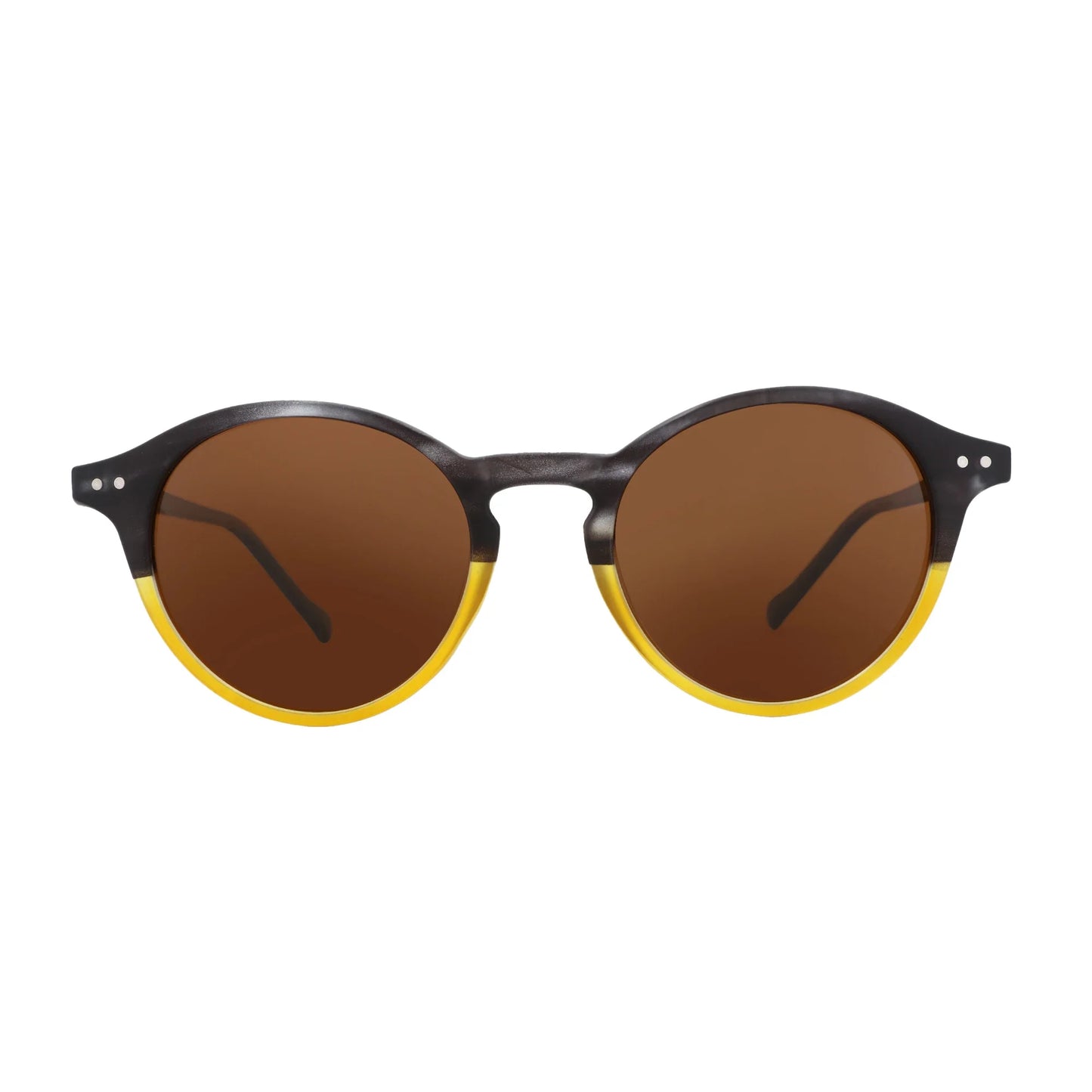 (XL Size)Retro Polarized Sunglasses Men Women Vintage Round Frame Sun Glasses UV400 Goggles Shades