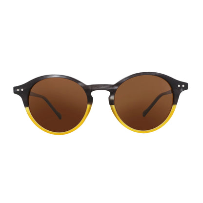 (XL Size)Retro Polarized Sunglasses Men Women Vintage Round Frame Sun Glasses UV400 Goggles Shades
