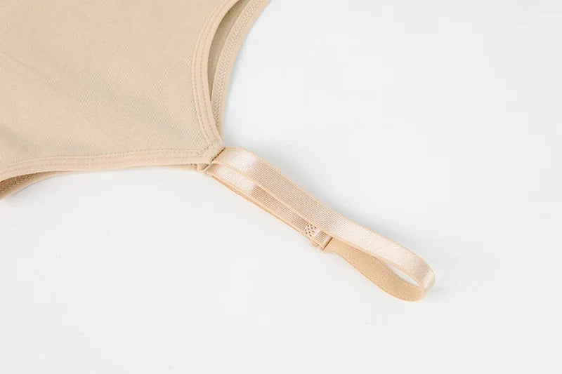 Seam-free Camisole Vest Shapewear Bodysuit for Women Tummy Control Butt Lifting Body Shaper Smooth Invisible Slimming Underwear