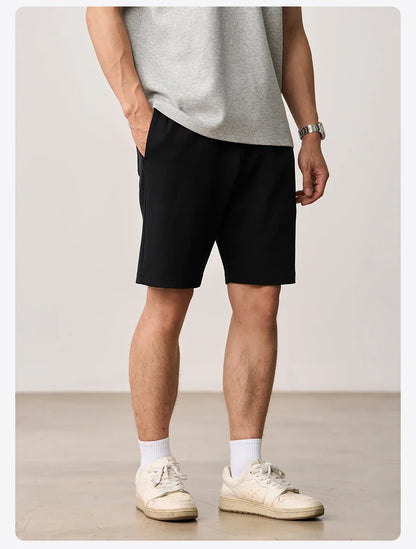 2026 Summer New Oversize 300gsm Comfortable Fabric Shorts Men Running Jogger Workout Gym Shorts