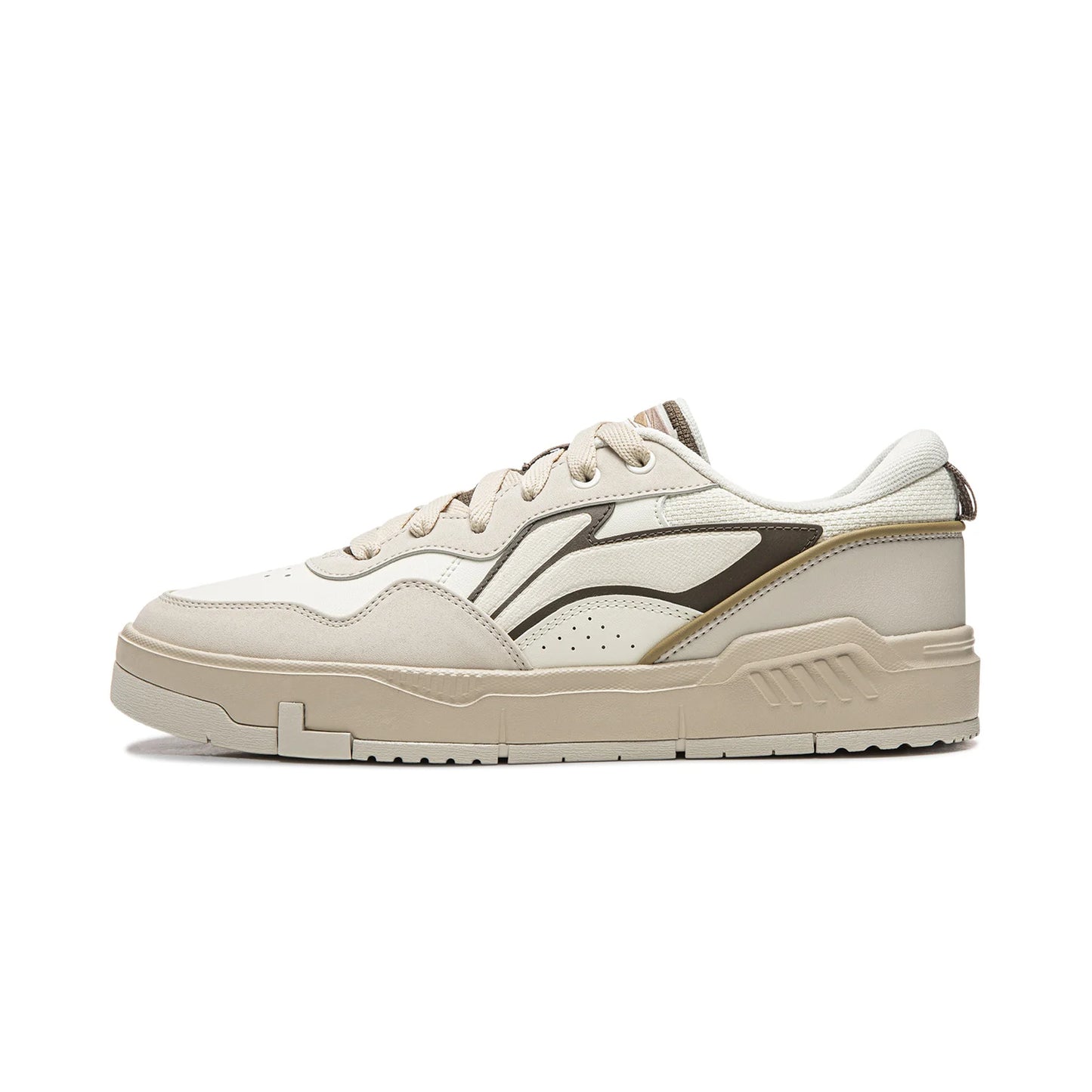 Men's COMMON 80S Lifestyle Shoes DUAL CUSHION Comfortable Soft Street Style LiNing Classic Casual Sneakers AGCW013