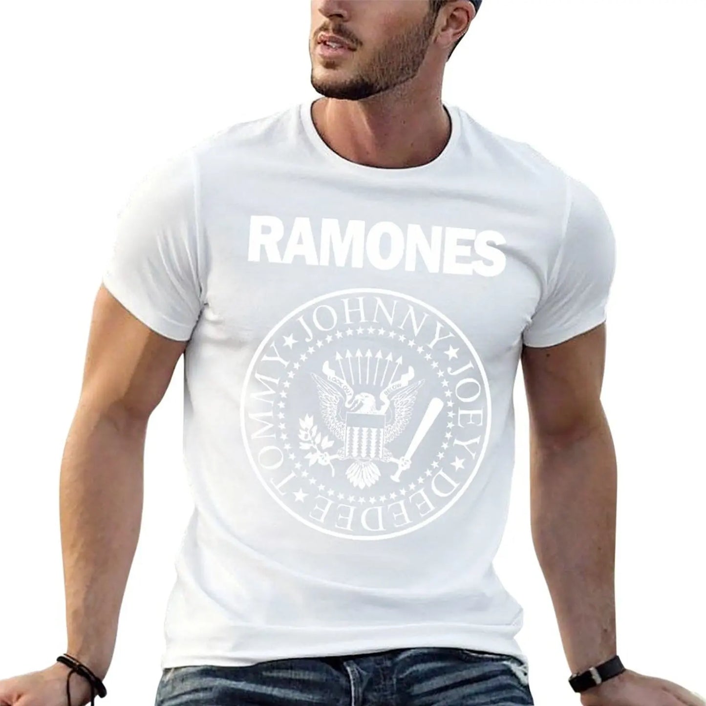The Ramone Merch Essential T-Shirt street wear Blouse anime stuff outfits for men