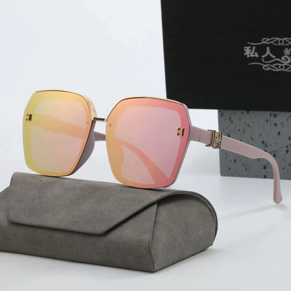 2025 New Sunglasses Women Colorful Polarized Anti-ultraviolet Sun Glasses Ladies Square Luxury Eyewears Oculos De Sol UV400