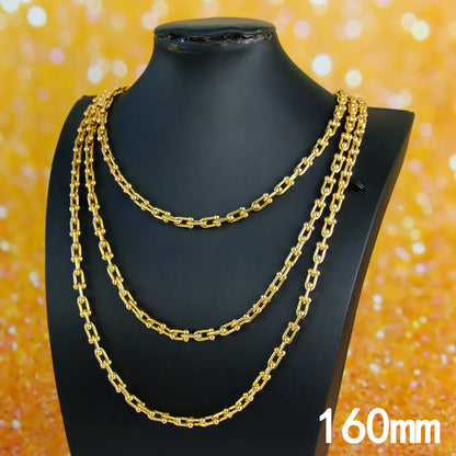 Dubai Bride Wedding Jewelry Long Necklace 21k Gold Plated Turkish Vintage Coins Chains Ethiopian Women Daily Party Jewelly