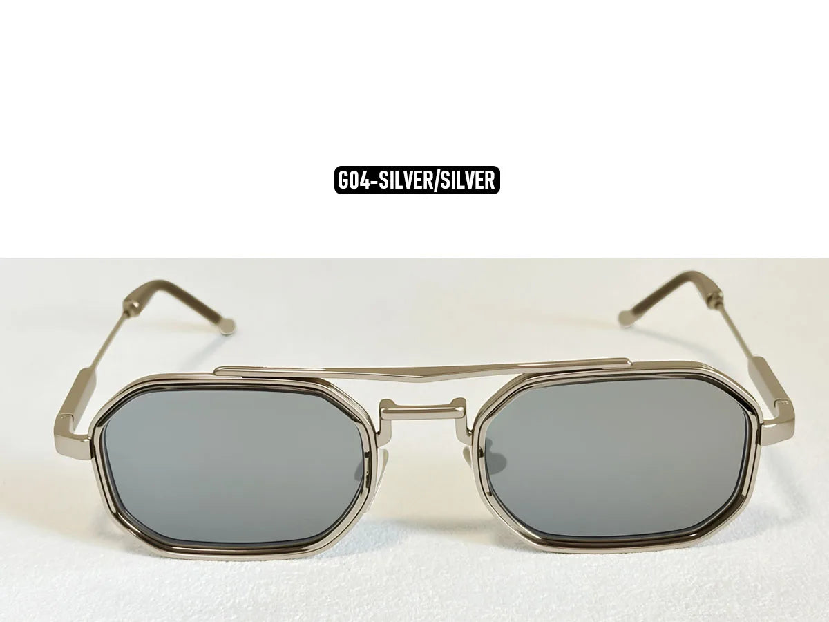 UV400 Protection Square Sunglass Men Vintage Steampunk Sunglasses Women Woman Luxury Fashion Glasses Gafas De Sol Hombre Okulary