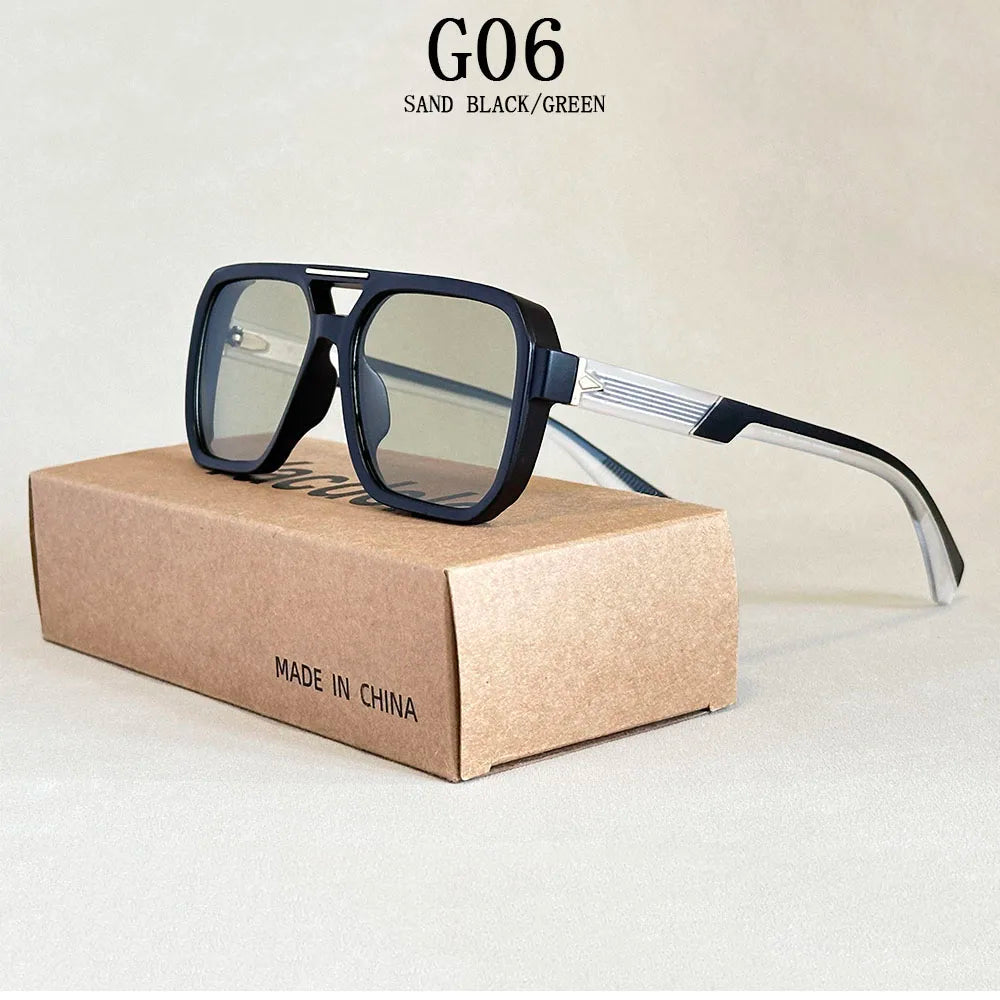 Square Sunglass Men Vacation Fashion Glasses Vintage Sunglasses Women 2025 Gafas De Sol Hombre Lunette Soleil Femme Dropshipping