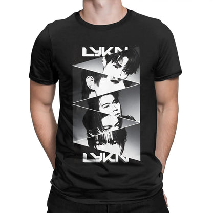 LYKN Who Says T Shirt Summer  100% Cotton T-Shirts For Couple Harajuku Printed Tee Shirt Short Sleeve Y2K Fun Tops