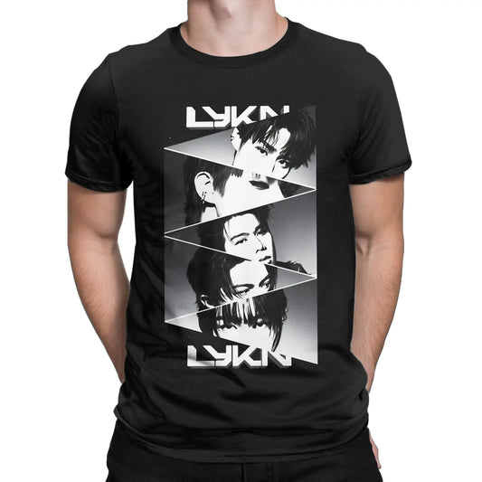 LYKN Who Says T Shirt Summer  100% Cotton T-Shirts For Couple Harajuku Printed Tee Shirt Short Sleeve Y2K Fun Tops