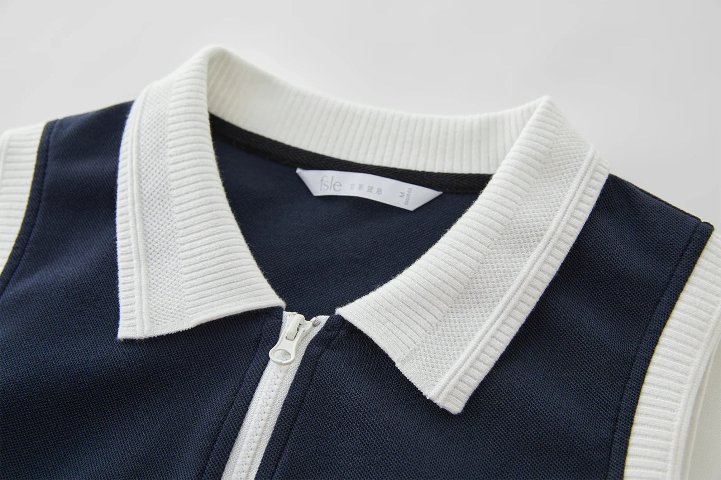 Minimalism Old Money Style POLO Collar Casual Vest for Women 2025 Summer New Arrival Slim Fit T-shirt Tank Top 25FS12210