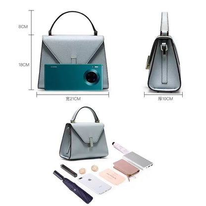 2024 New Women Leather Shoulder Messenger Cross Body Purses And Handbags