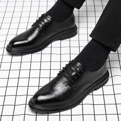 Spring Autumn New Men's Business Shoes Men's Formal Skin Shoes Casual Fashion Men Sneakers Social Elegant Trend Flat