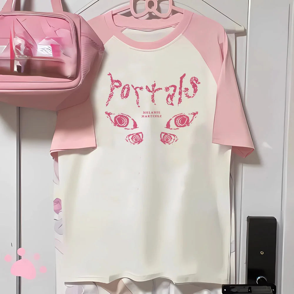 Melanie Martinez t-shirts women comic summer graphic t shirt girl designer clothing