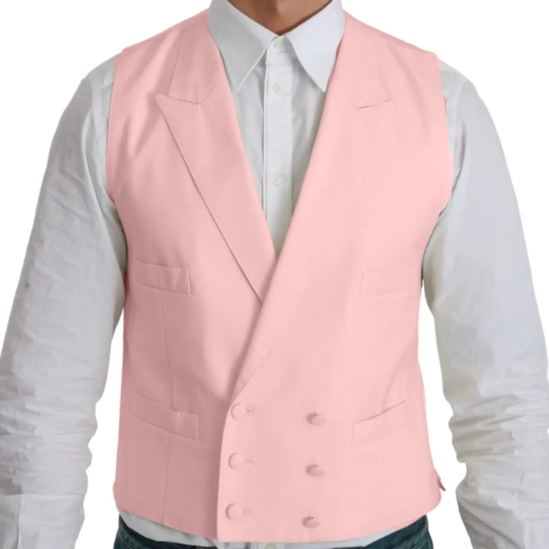 Men Vest Ivory With Lapel Single Button Solid Waistcoat For Wedding Party Banquet Business Work Office Daily Men Suit Vest