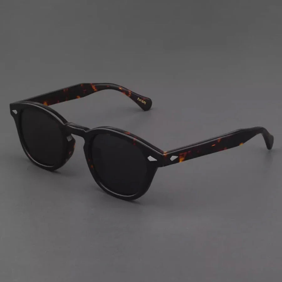 Johnny Depp Polarized Sunglasses Men Women UV400 Lemtosh Sun Glasses Brand Retro Acetate Frame For Male Eyeglasses Eyewear