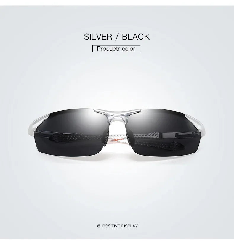 Retro Aluminum Magnesium Polarized Sunglasses Men New Sport Driving Sun Glasses Male Eyewear Accessories For Men