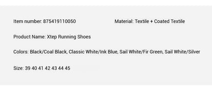 Male’s Running Shoes 2025 Winter Soft Rebound Stronger Propulsive Force Cushioning Support Non-Slip Sneakers 875419110050