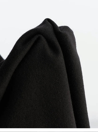 Australian Wool~Woolen Coat, Lightweight Lapel Collar, Straight Silhouette Blazer, Women's New Winter Style