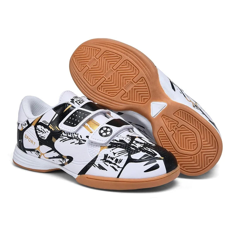 New Kids Indoor Football Boots Non Slip Professional Soccer Shoes Original Football Field Boots Children Futsal Sneaker Match
