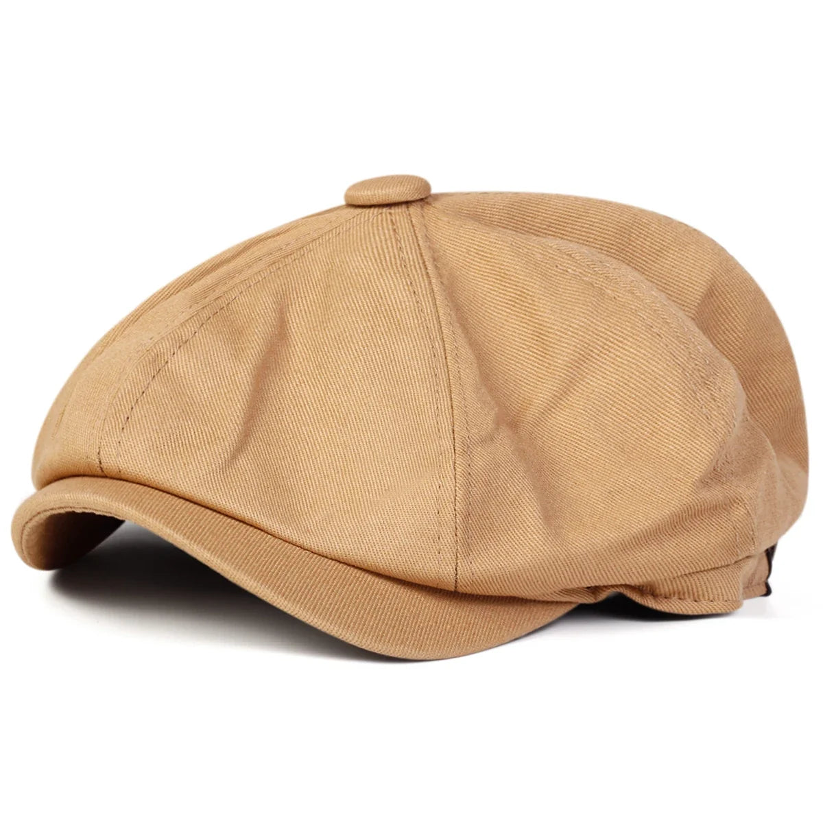 Mens Retro Newsboy Caps Stitching Berets Cap Autumn Winter Vintage Painter Octagonal Hats Gorras