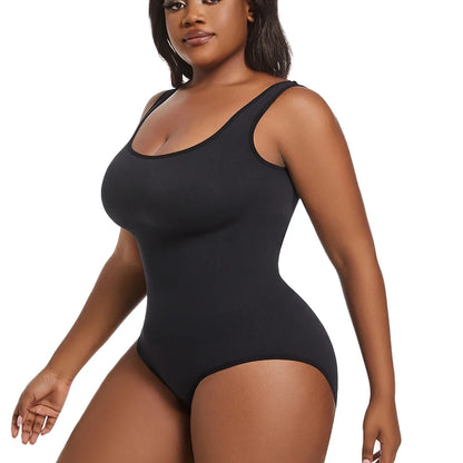 Plus Size Women's Briefs Bodysuit Butt Lifter Wide Shoulder Straps Shapewear Smooth Body Tummy Control Body Shaper XL-5XL New in