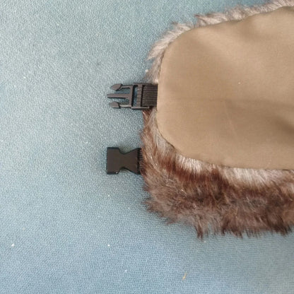 Unisex Warm Mens Women Trapper Cap Aviator Trooper Earflap Winter Flaps Ski Hat New Bomber Hats Russian Ski Hat Faux Fur Hats