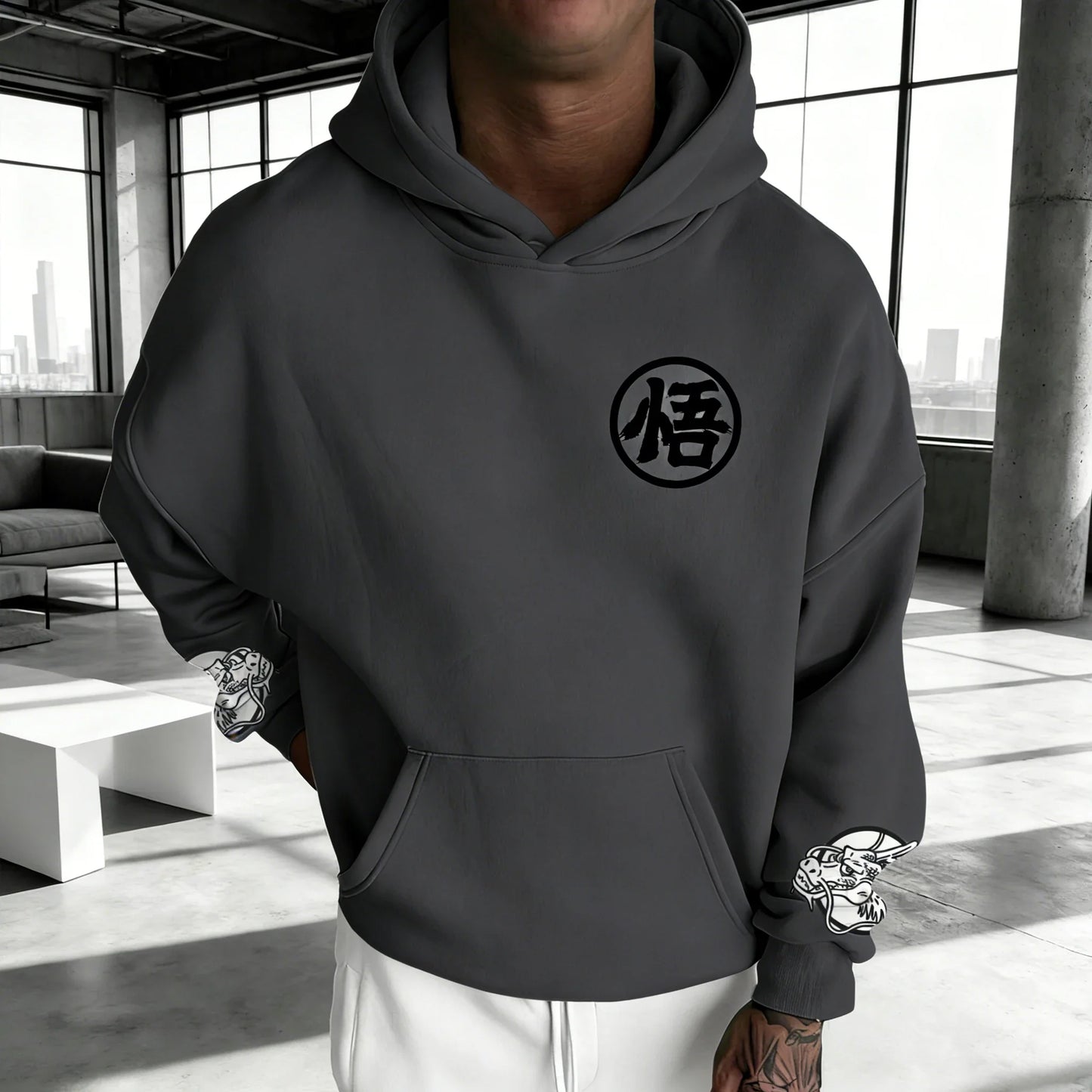 Gym Son Goku Saiyan Dragon Ball Harajuku 2026 Streetwear Men Vintage Hoodie Winter Women Oversized Hooded Sweatshirt Long Sleeve