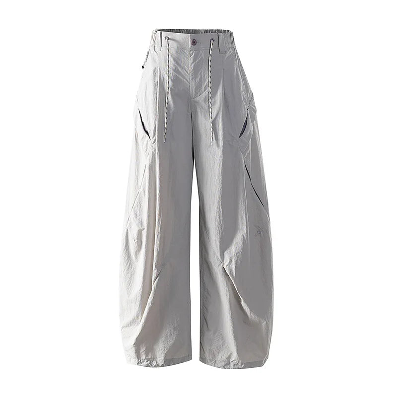 Men Women Lightweight Waterproof Quick Dry Outdoor Sport Hiking Loose Casual Techwear Track Cargo Pant Joggers Trousers