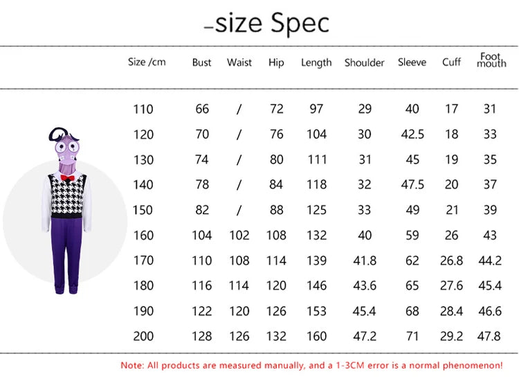 NewAnime Movie Inside Out Joy Cospaly Costume Joy Anger Fear Cos Outfits For Adult Halloween Stage Performance Costume