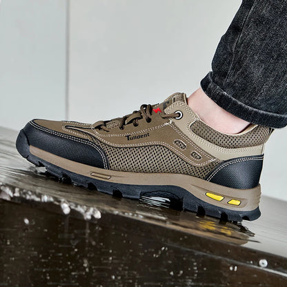 New Men's Shoes Summer Work Safety Shoes, Men's Anti Piercing Work Shoes, Protective Shoes, Safety Boots
