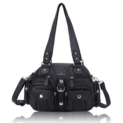 Vintage Women Handbags Fashion Satchel PU Shoulder Bag Top-handle Handbag Dumpling Pack Gifts Shoulder Bags Phone Money Pack