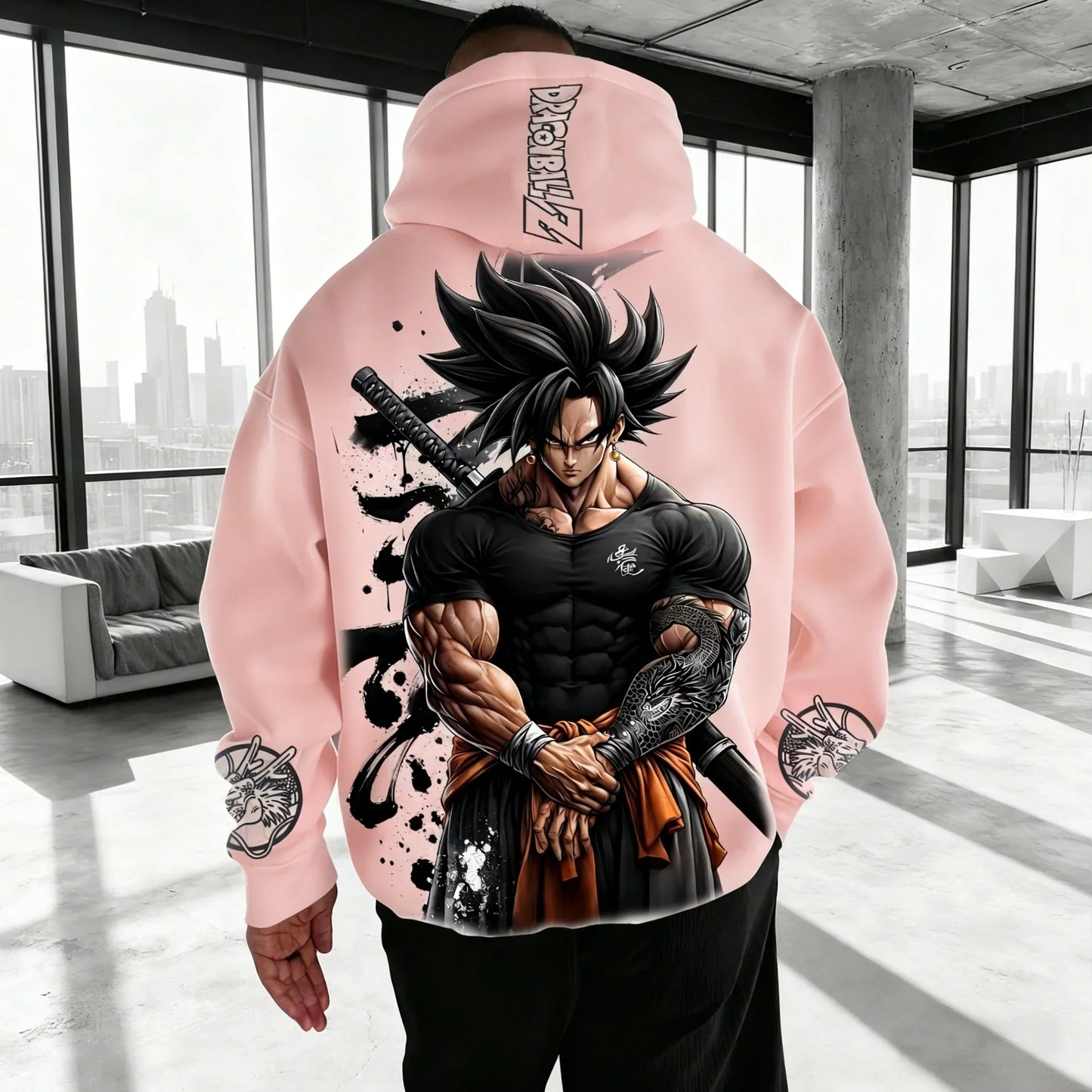 Gym Son Goku Saiyan Dragon Ball Harajuku 2026 Streetwear Men Vintage Hoodie Winter Women Oversized Hooded Sweatshirt Long Sleeve