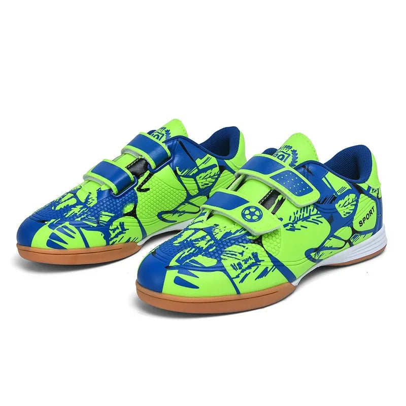 New Kids Indoor Football Boots Non Slip Professional Soccer Shoes Original Football Field Boots Children Futsal Sneaker Match