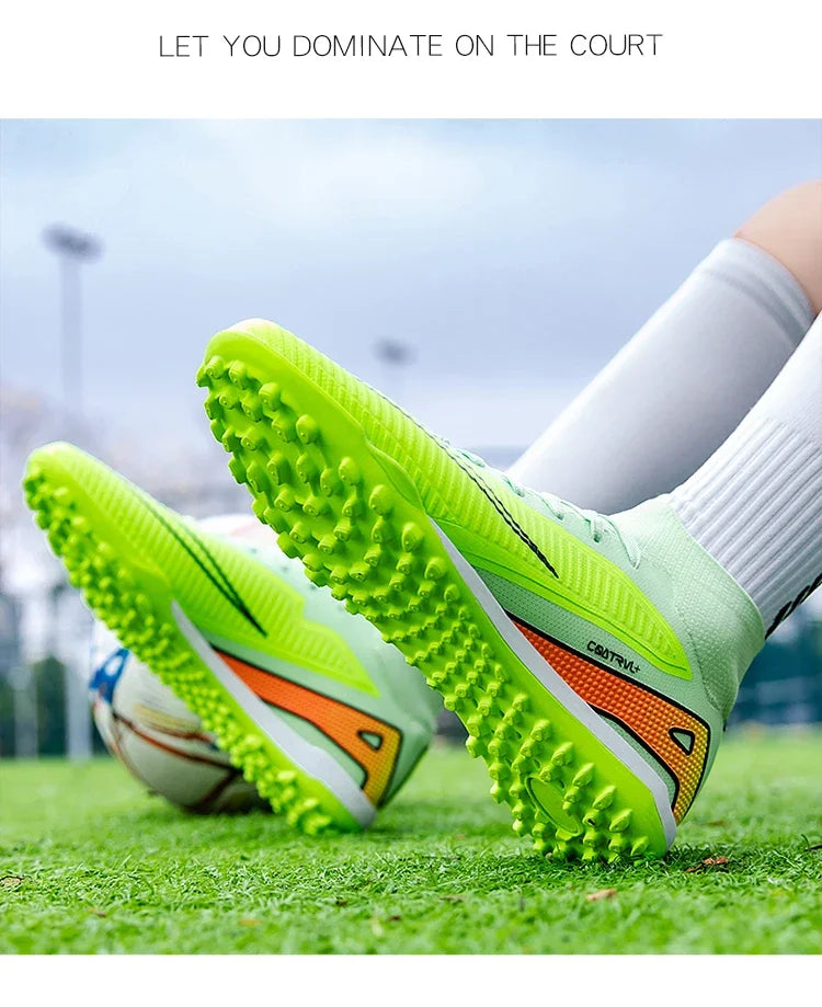 New Men Football Boots Professional Ultralight Match Grass Futsal Soccer Shoes Cleats Women Unisex High-quality TF/FG Sneakers