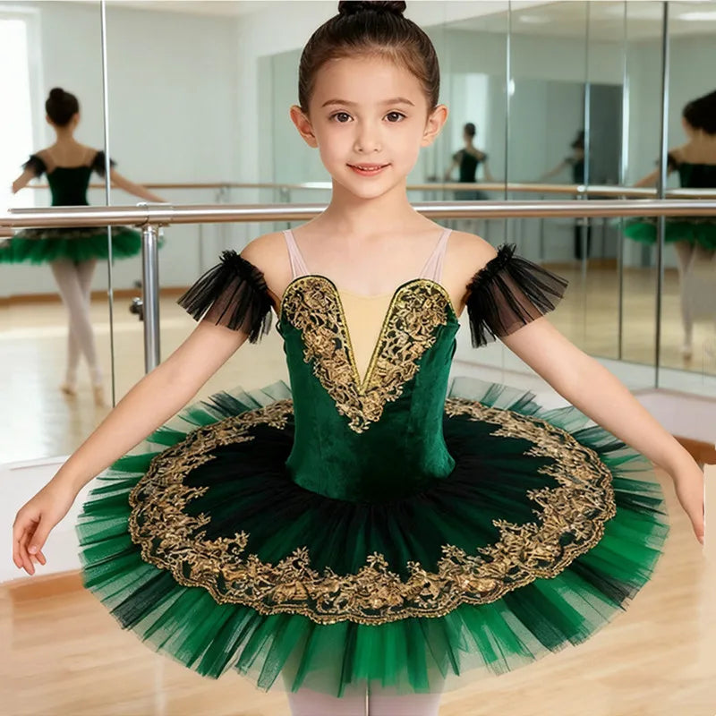 Summer Kids Ballet Dress Girls Children Clothes Princess Dress Women Ballet Tutu Dance Costumes Mother Daughter Outfit Vestido
