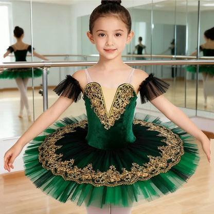 Summer Kids Ballet Dress Girls Children Clothes Princess Dress Women Ballet Tutu Dance Costumes Mother Daughter Outfit Vestido