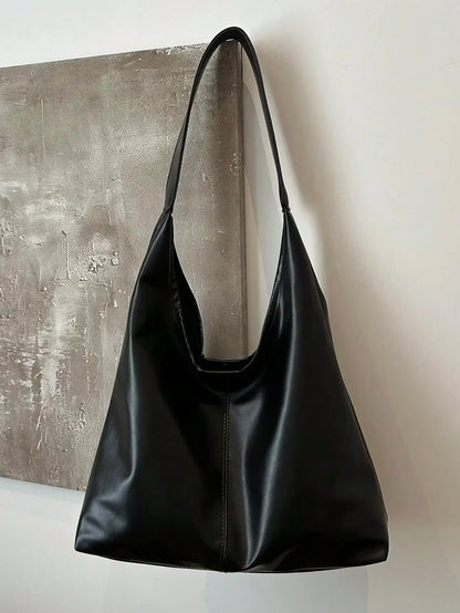 Large Capacity Solid Color Women's Shoulder Bag, Multifunctional Crossbody Bag, Women's Shoulder Tote Bag, Large Capacity Crossbody Tote Bag, Casual Work Bag