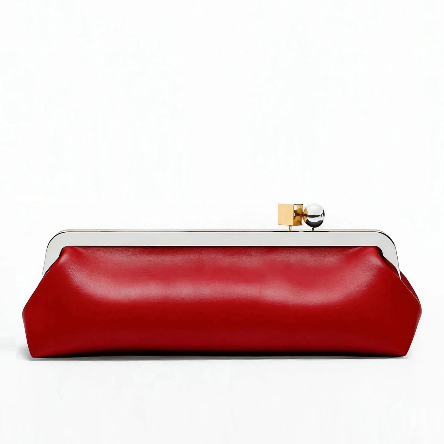 Luxury Kisslock Clip Clutch Ladies Evening Bags for Women Handbags Fashion Designer Shoulder Bag NEW Frame Wedding Purses Pouch