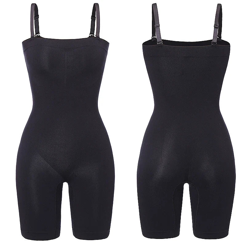 Women Strapless Shapewear Bodysuits Tummy Control Butt Lifter Body Shaper Waist Trainer Instantly Sculpt Your Body