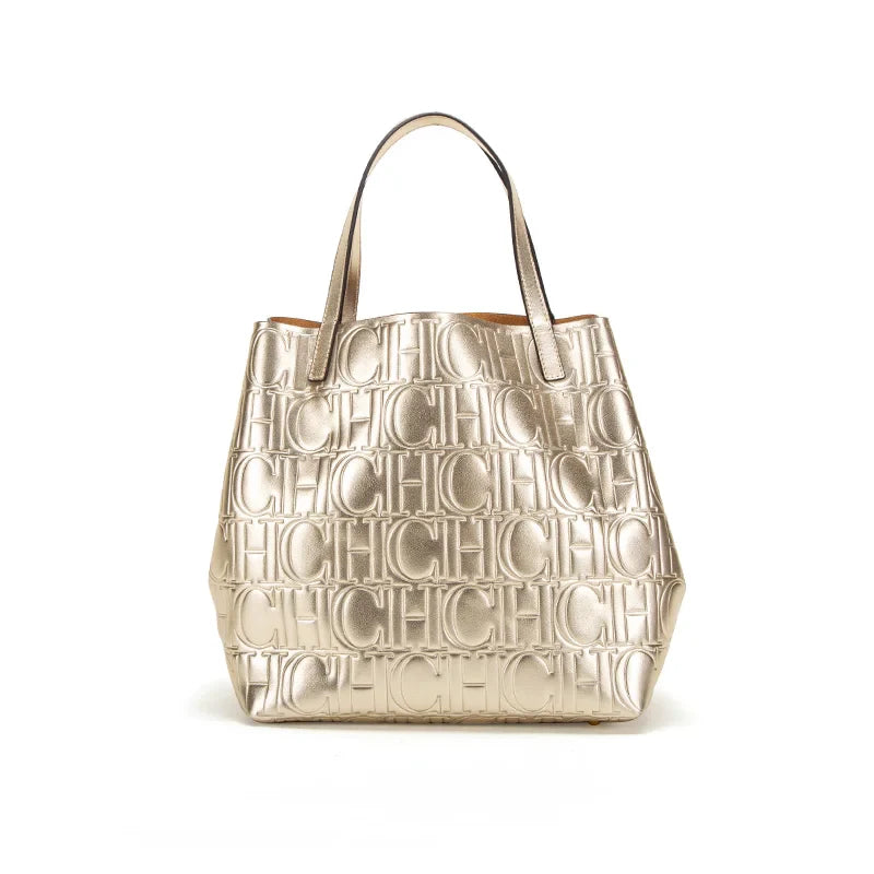 Classic Retro Fashion Simple Hundred Casual Exquisite Solid Color Elegant Large Capacity Ladies Handbag