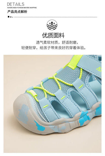New Girls Sandals Children Water Shoes Cute Outdoor Non-slip Kids Sports Shoes Girls Boy Sandals Sneaker 4 To 12 Years