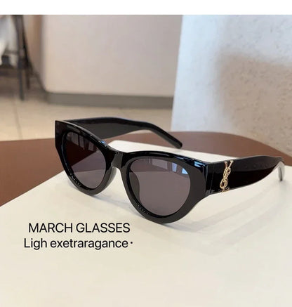 2025 New Fashion Women Sunglasses Luxury Retro Sun Glasses Cat Eye Eyewears Men Gafas De Sol Hombre Oculos De Sol Masculino