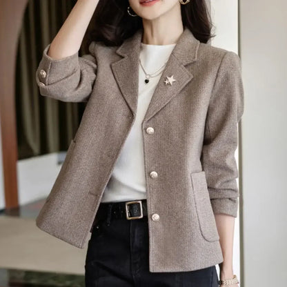Long Sleeve 2025 New Arrivals Solid Outerwear Casual In Promotion Women's Blazers Korean Fashion Bring Female Coats and Jackets