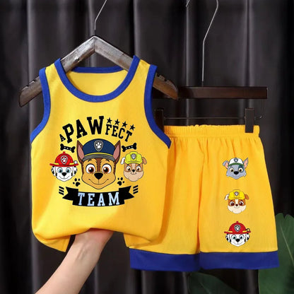 Boys Basketball Clothes Sets Summer Kids Casual Vest and Shorts Two Piece Suit Breathable Comfy Mesh Child Outfits
