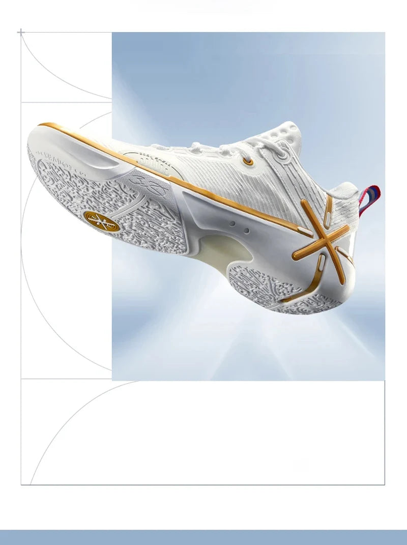 Men's WADE SHADOW 6V2 On Court Basketball Shoes BOOM Cushion Wearable Sport Shoes LiNing Stable Support Sneakers ABPV021