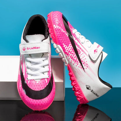 New Kids Professional Football Boots Training Shoes Soccer Shoes Turf Match Grass Ultralight Cleats Boys Non-Slip Drop Shipping