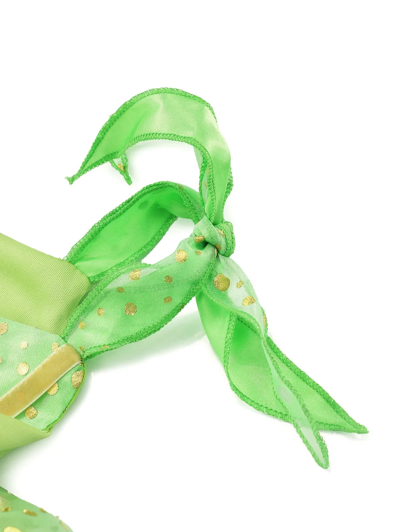 Child Girl Bell Costume Halloween Costume for Kids Green Dress Fancy Fairy Princess Cosplay Carnival Party Ball Gowns with Wing