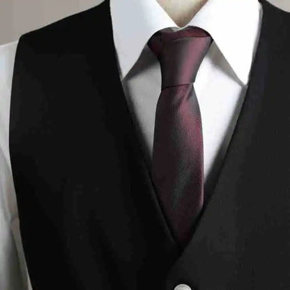 Men's Business Suit Vest Turn Down Collar Double-breatsed Man Waistcoat Slim Simple Solid Color Breathable Versatile Male Vest
